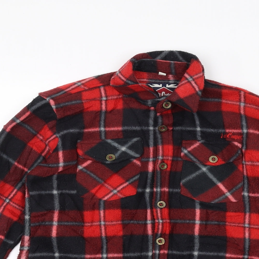 Lee Cooper Boys Red   Jacket  Size 11-12 Years