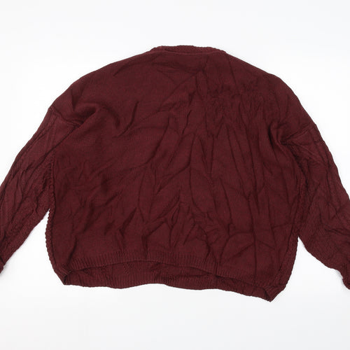 sweete Womens Red   Pullover Jumper One Size