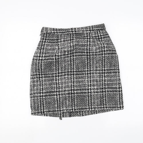 F&F Womens Black   A-Line Skirt Size 8