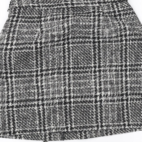 F&F Womens Black   A-Line Skirt Size 8