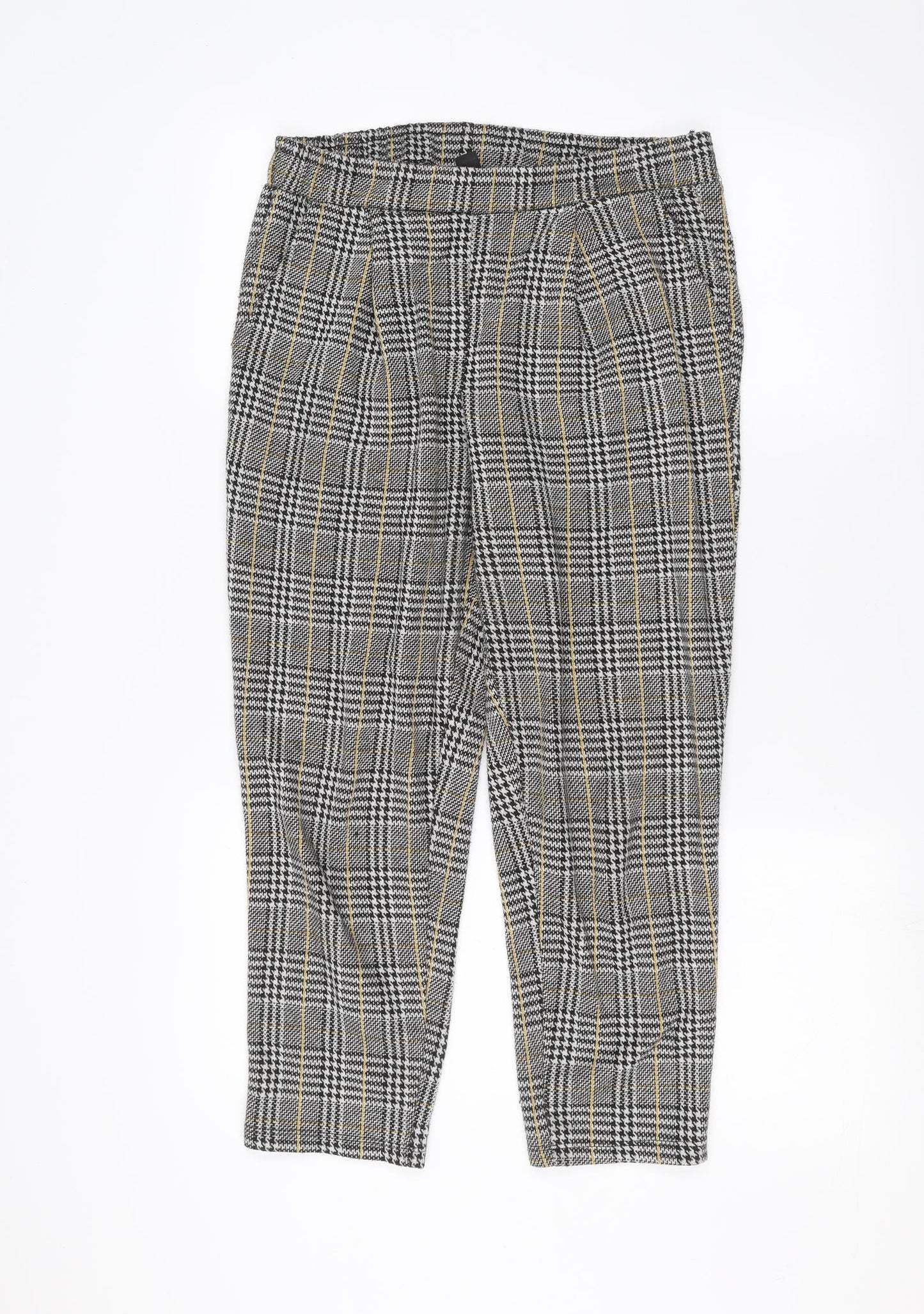 New Look Womens Black   Trousers  Size 10 L21 in