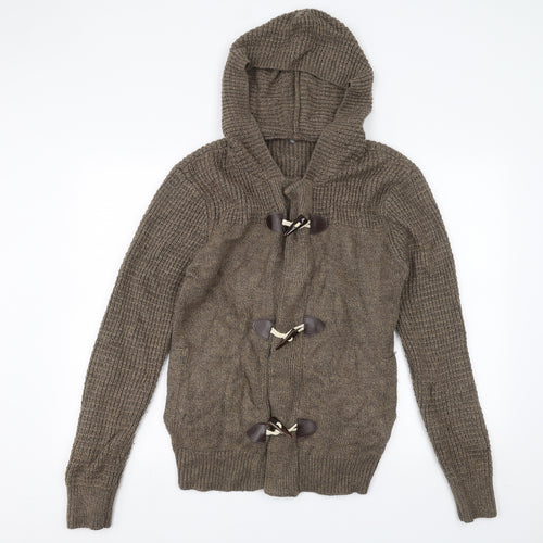 Preworn Womens Brown   Jacket Coatigan Size XL