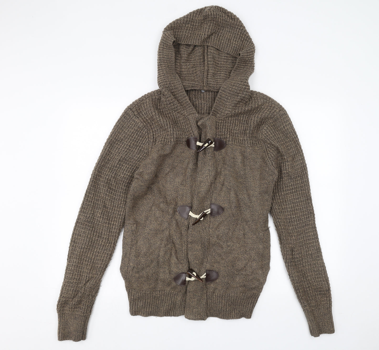 Preworn Womens Brown   Jacket Coatigan Size XL