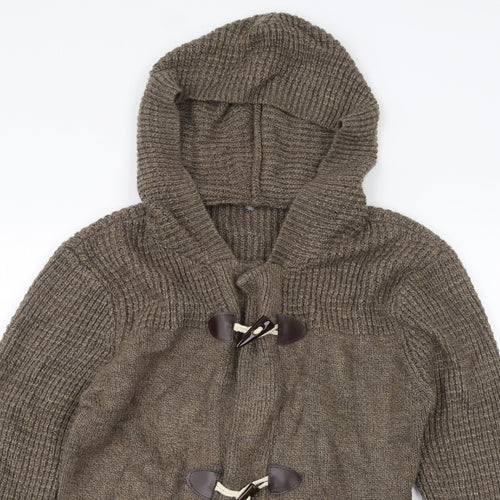 Preworn Womens Brown   Jacket Coatigan Size XL