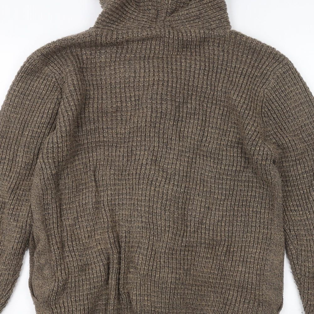 Preworn Womens Brown   Jacket Coatigan Size XL