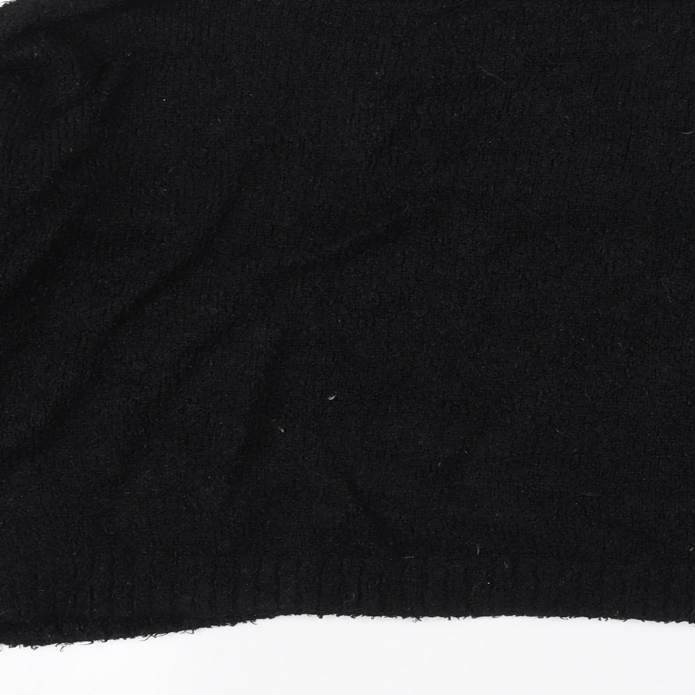 Love knitwear Womens Black   Pullover Jumper Size 10