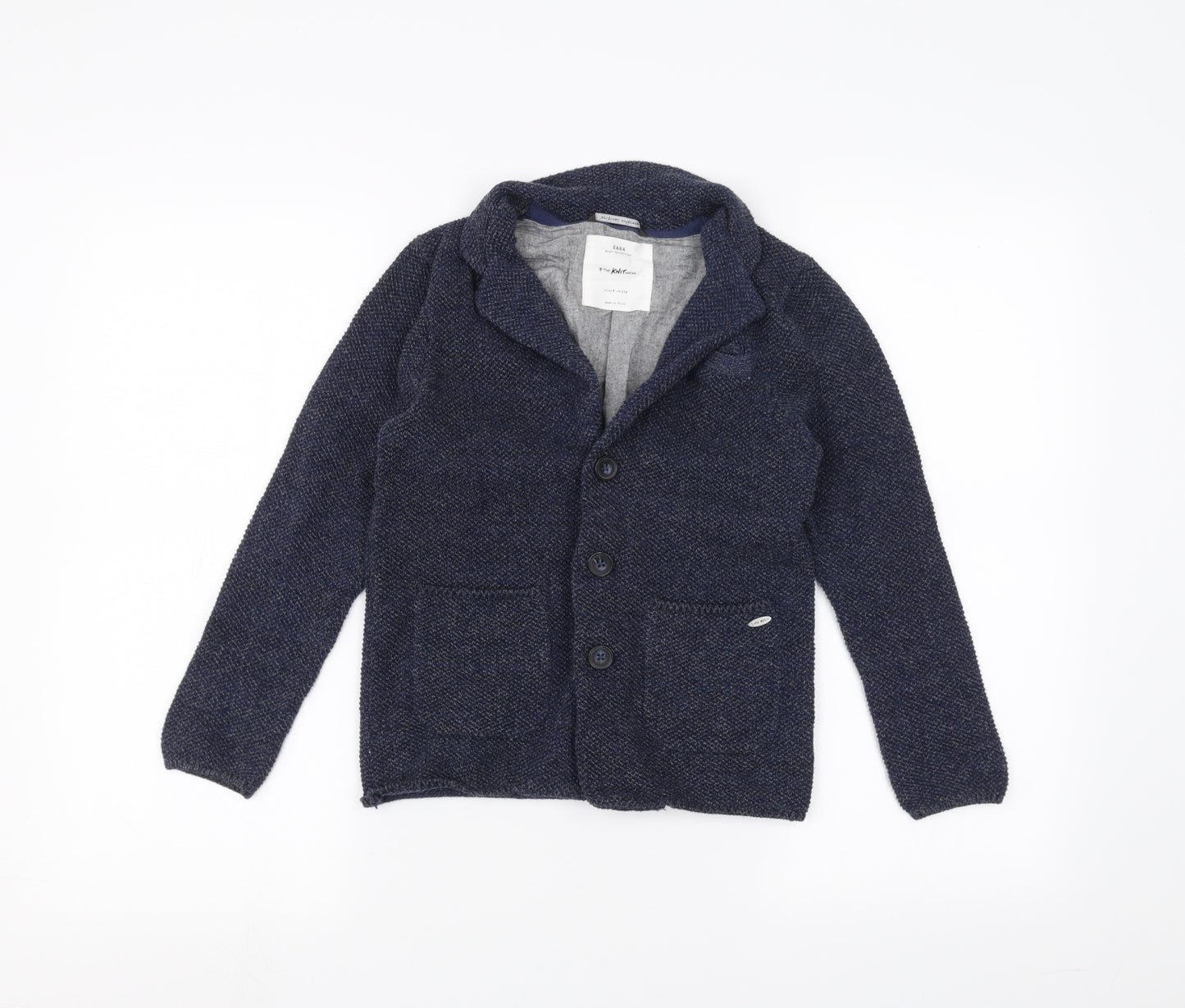 Zara Girls Blue   Jacket Coatigan Size 9 Years