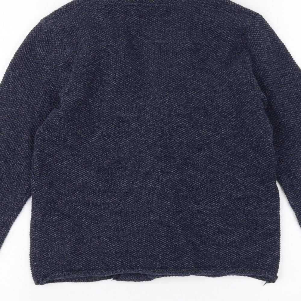 Zara Girls Blue   Jacket Coatigan Size 9 Years