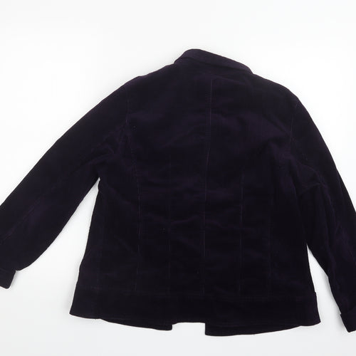 Nightingales Womens Purple   Jacket  Size 14