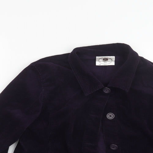 Nightingales Womens Purple   Jacket  Size 14