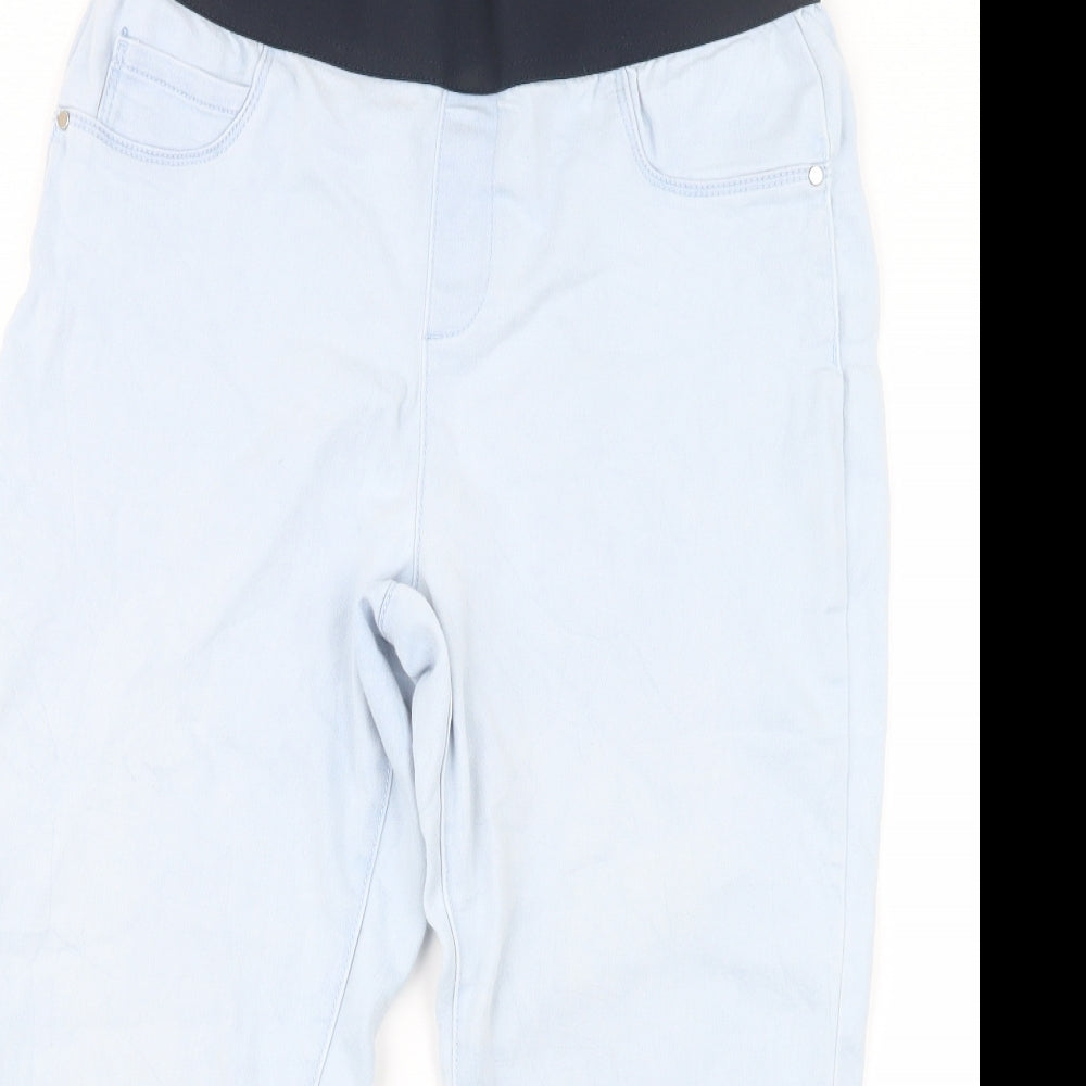 George Womens Blue   Cropped Jeans Size 14 L21.5 in