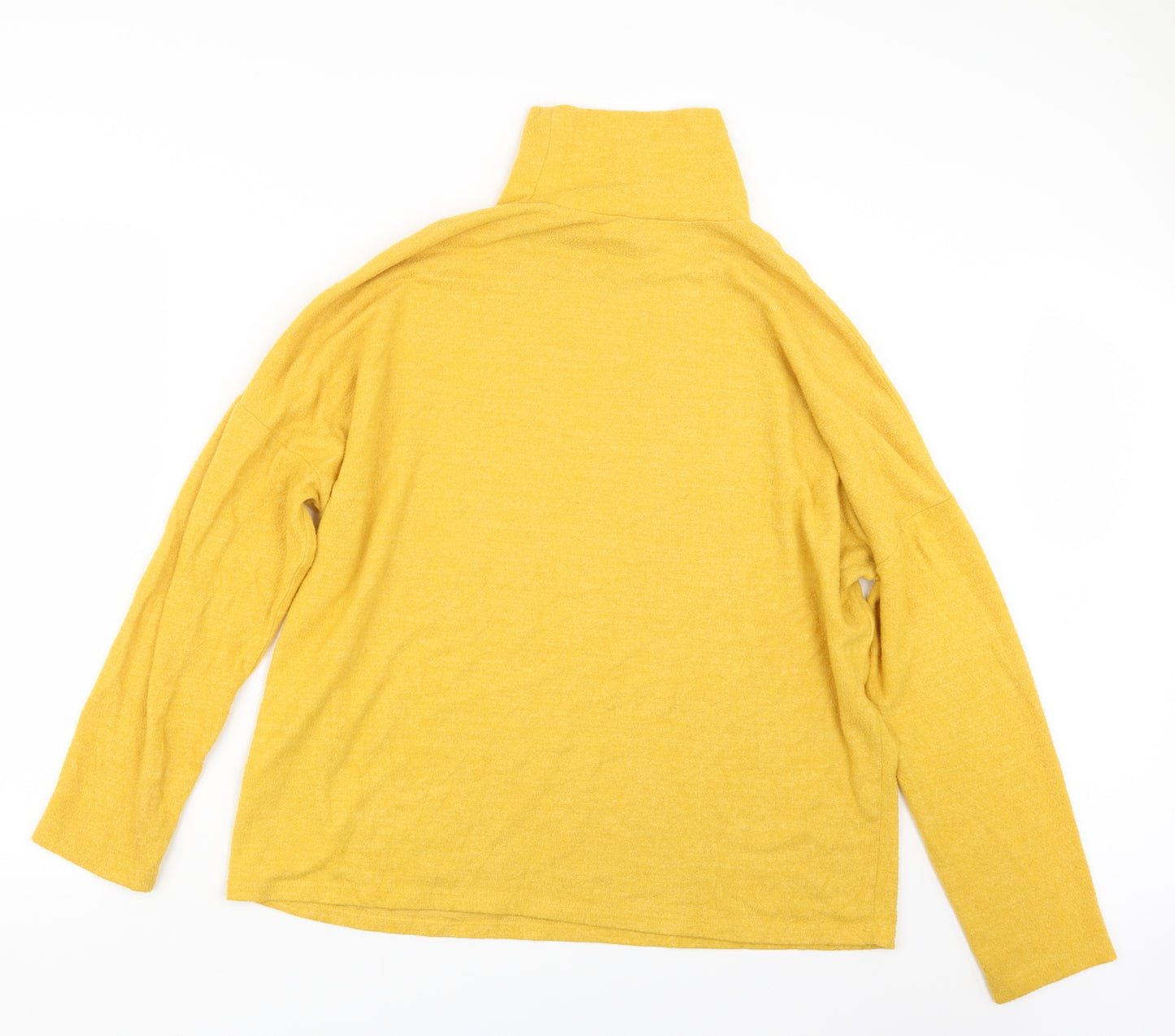 H&M Womens Yellow   Pullover Jumper Size L