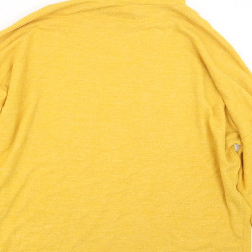 H&M Womens Yellow   Pullover Jumper Size L