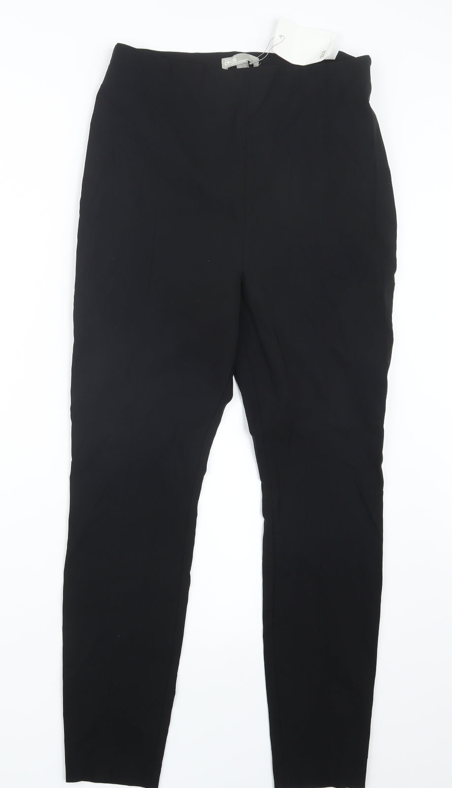 ASOS Womens Black   Trousers  Size 14 L26 in