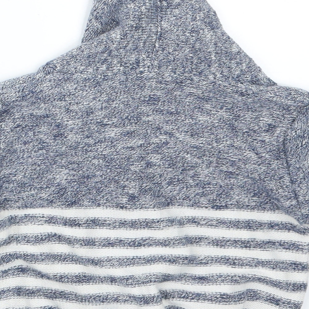 George Boys Blue  Knit Cardigan Jumper Size 12-18 Months