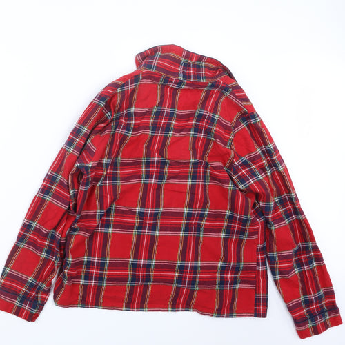 Love to Lounge Womens Red Check  Top Pyjama Top Size 14