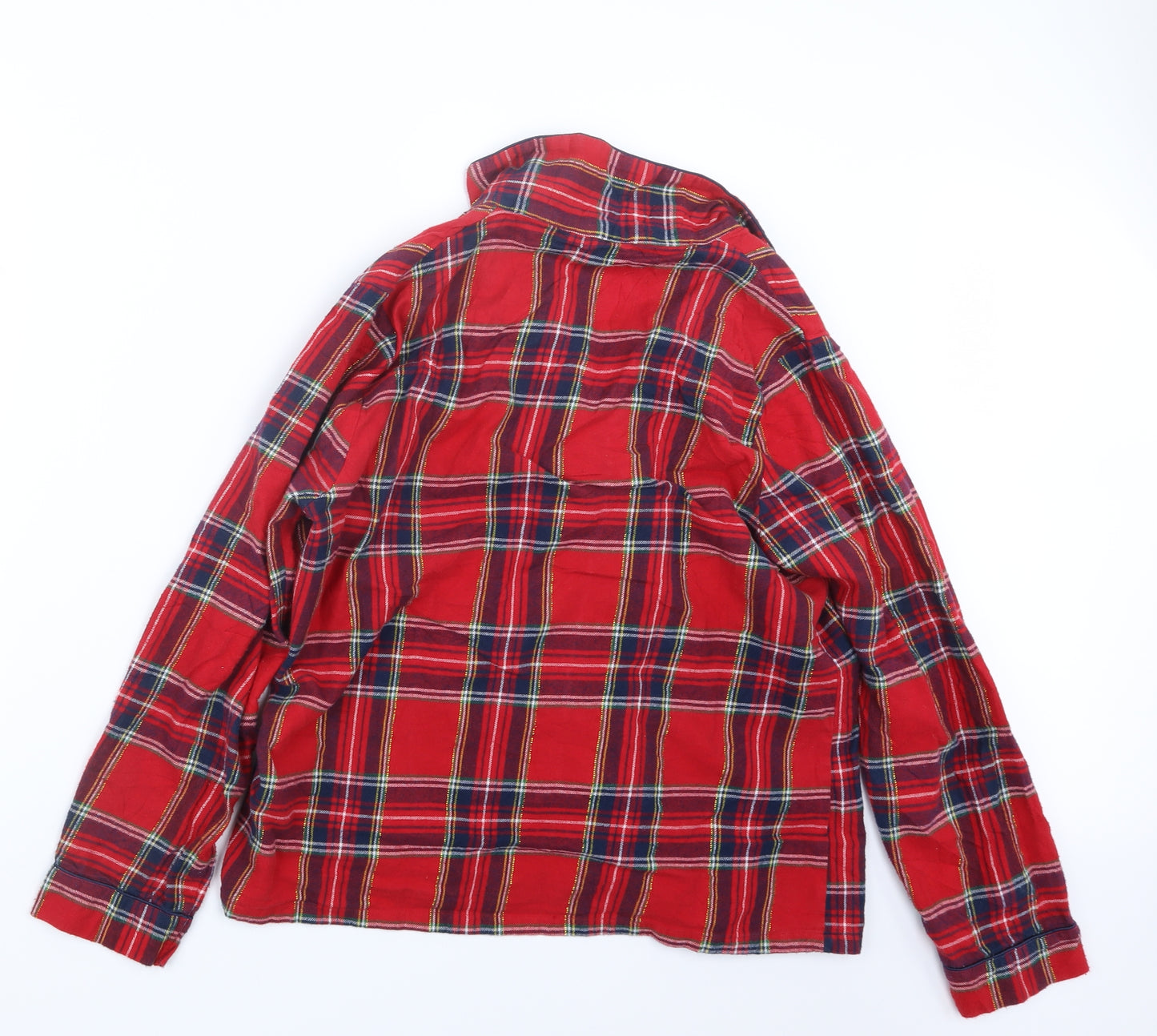 Love to Lounge Womens Red Check  Top Pyjama Top Size 14