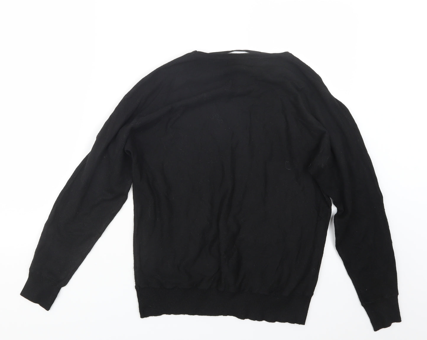 Primark Womens Black  Knit Pullover Jumper Size 10