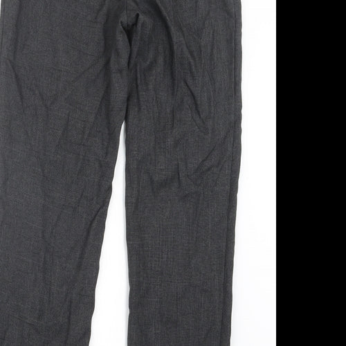 Marks and Spencer Womens Grey   Trousers  Size 8 L28 in