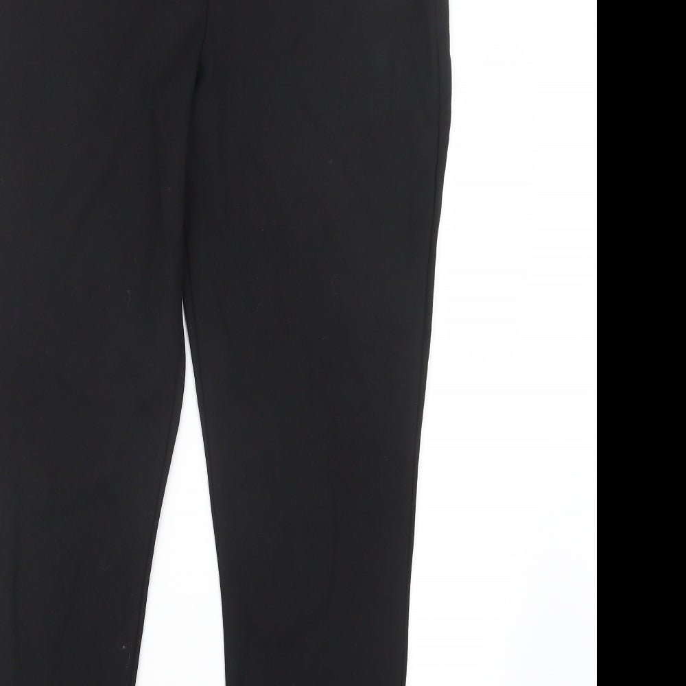 Marks and Spencer Girls Black   Capri Trousers Size 15-16 Years