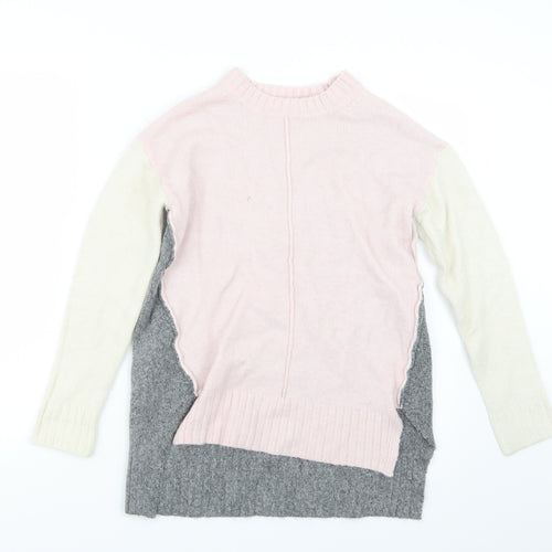 Marks and Spencer Womens Pink  Knit Pullover Jumper Size S
