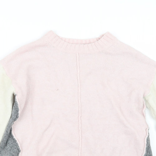 Marks and Spencer Womens Pink  Knit Pullover Jumper Size S