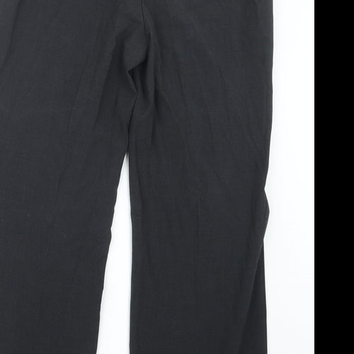 Marks and Spencer Womens Grey   Trousers  Size 14 L28 in