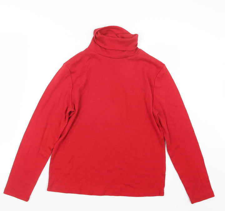 Emreco Womens Red  Knit Pullover Jumper Size 14