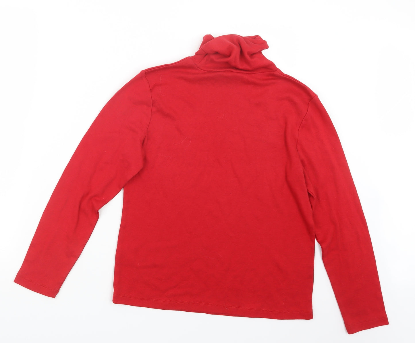 Emreco Womens Red  Knit Pullover Jumper Size 14