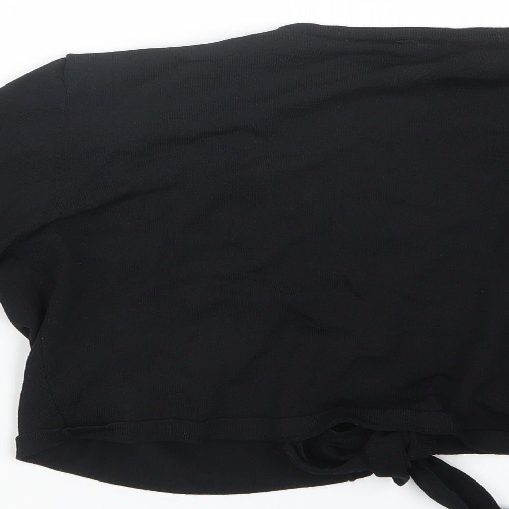 CC Womens Black   Cardigan Jumper Size S