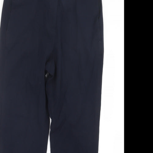 Marks and Spencer Womens Blue   Trousers  Size 10 L26.5 in