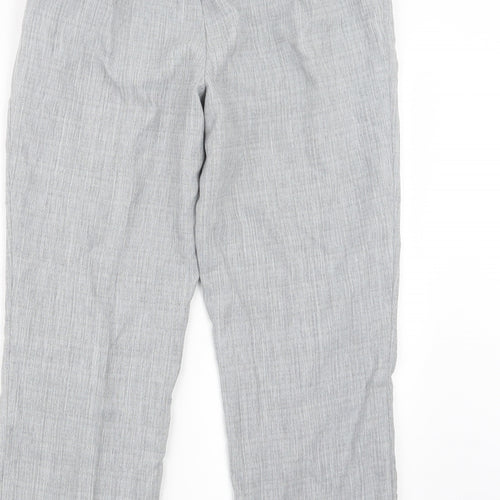 Marks and Spencer Womens Grey   Trousers  Size 12 L24 in