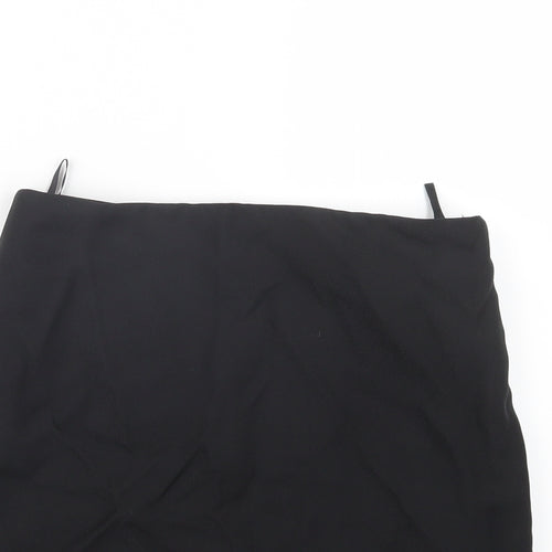 Beau Brummel Womens Black   Straight & Pencil Skirt Size 28 in