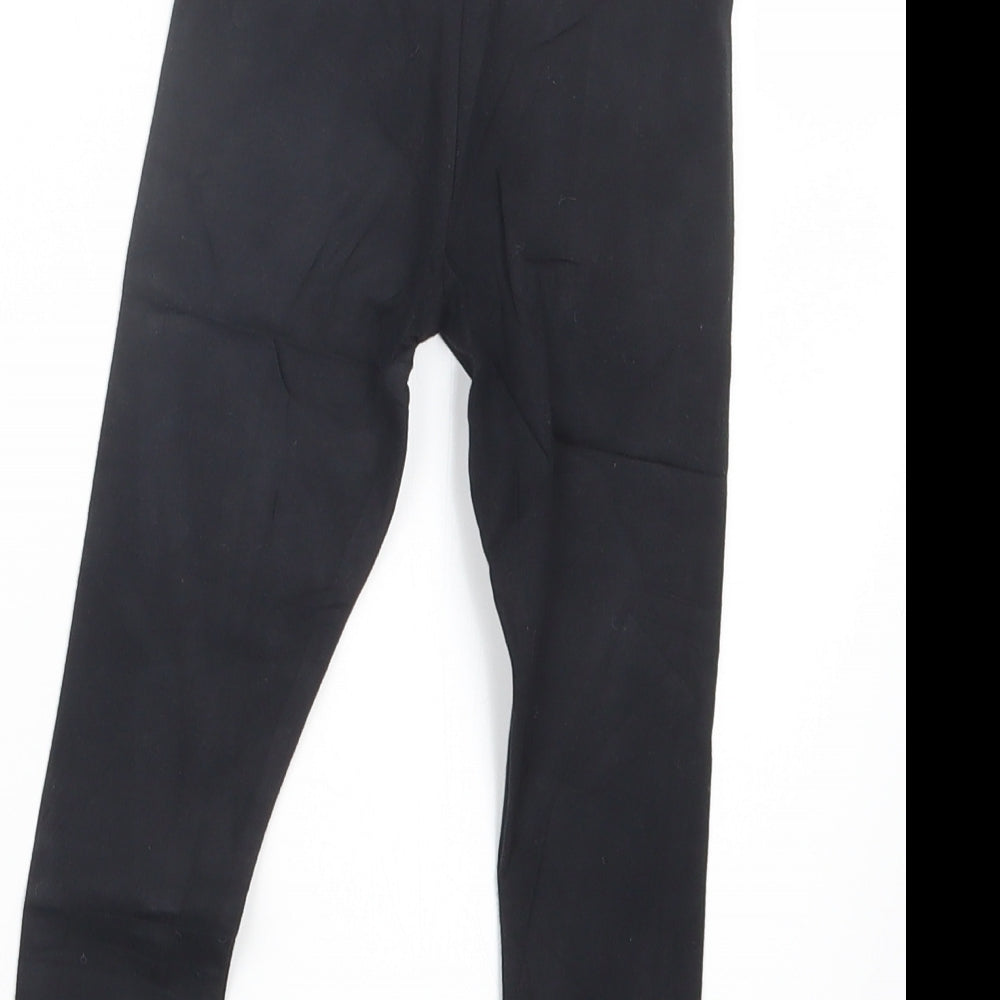 NEXT Girls Black   Carrot Trousers Size 3 Years