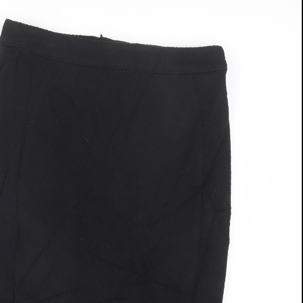 TU Womens Black   Straight & Pencil Skirt Size 10