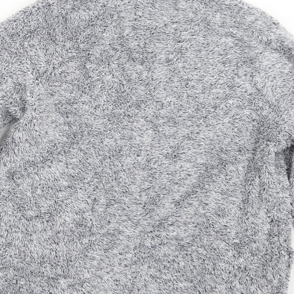 Sleep Sense Womens Blue Geometric  Top One Piece Size M