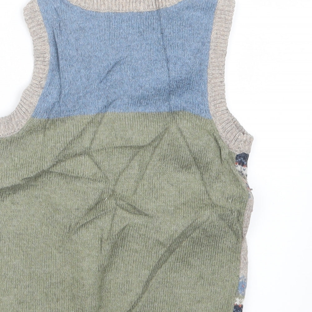 Monsoon Boys Beige  Knit Pullover Jumper Size 2-3 Years