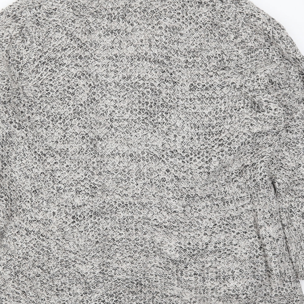 F&F Womens Grey  Knit Cardigan Jumper Size 22