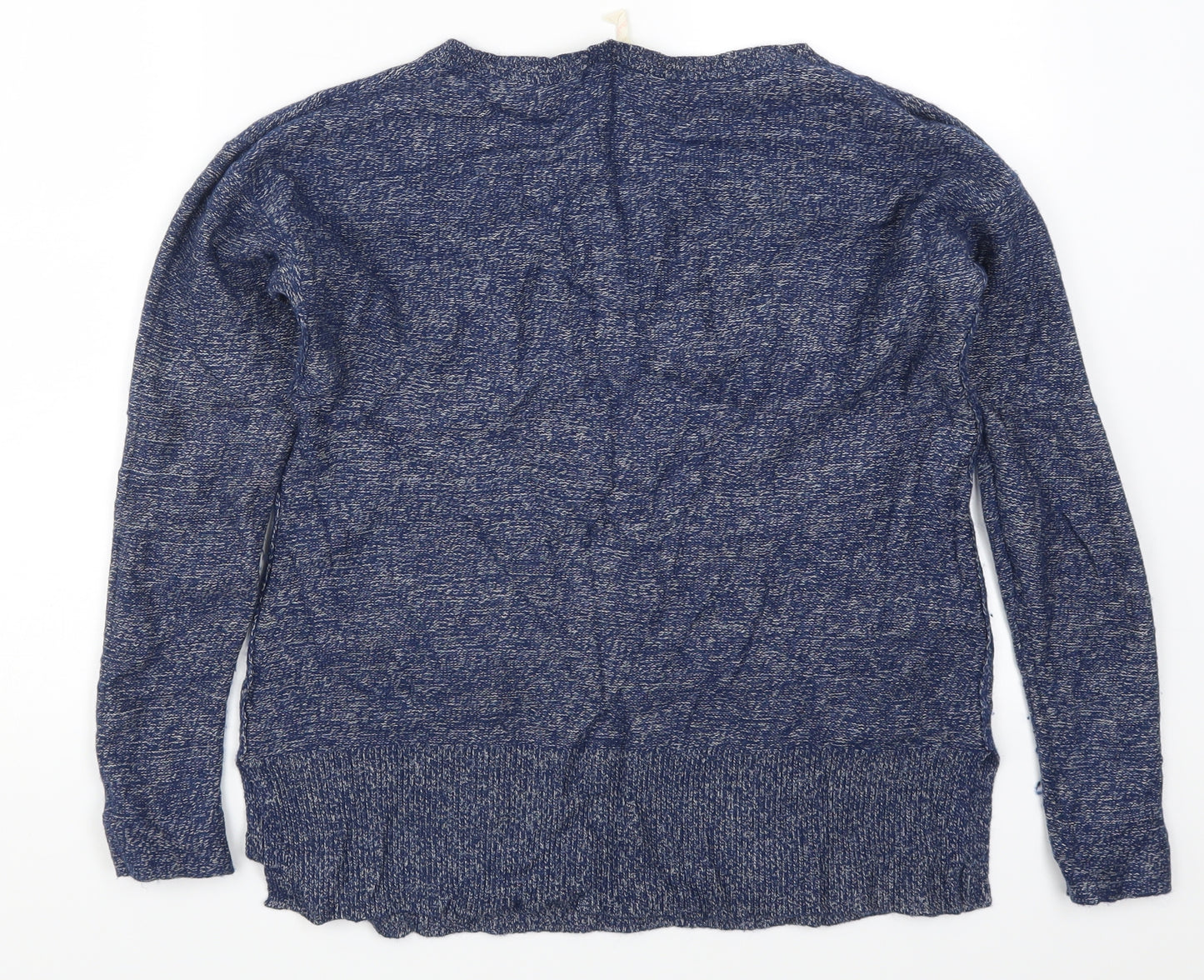 White Stuff Womens Blue  Knit Pullover Jumper Size 12