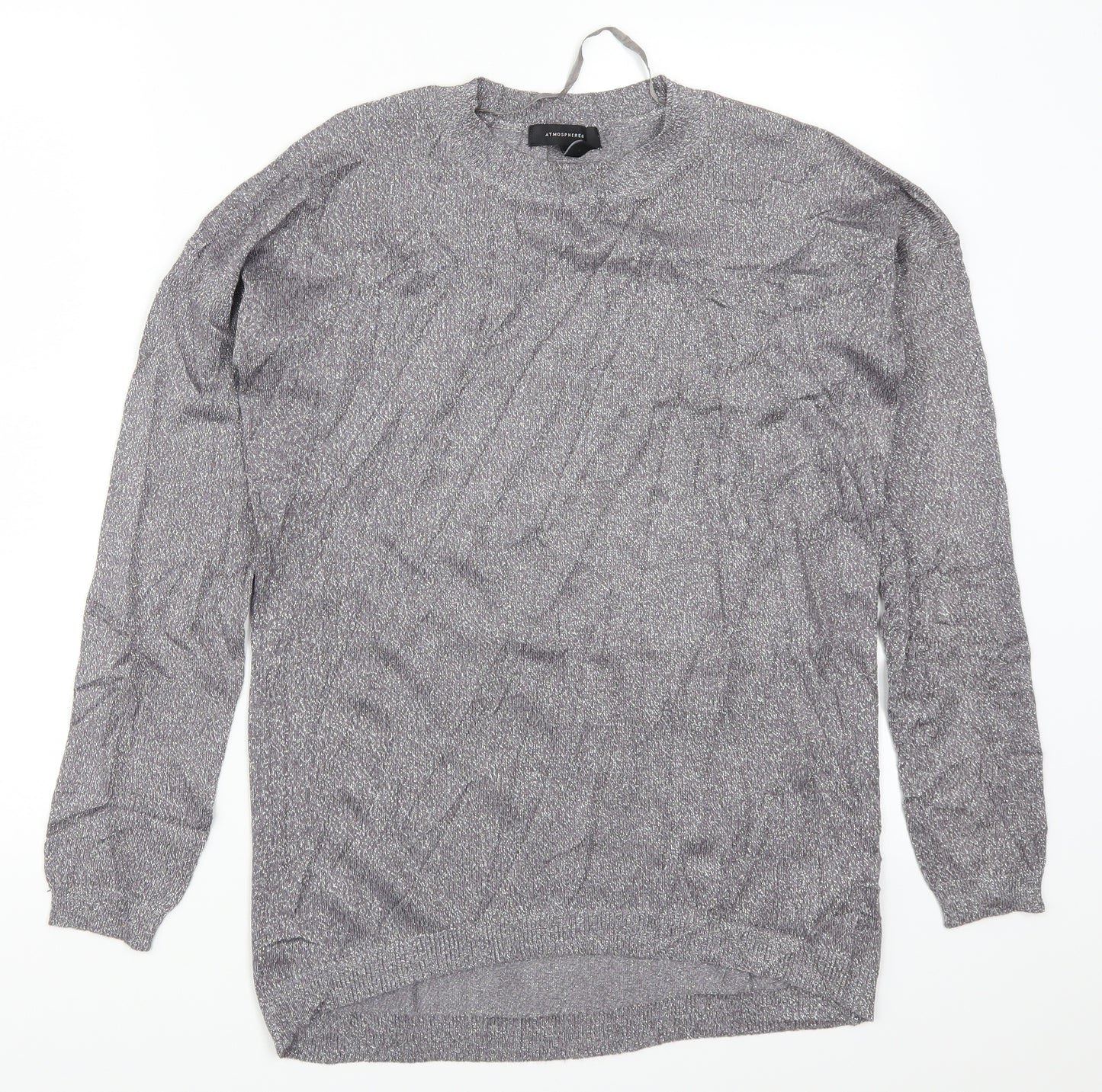 Atmosphere Womens Grey   Pullover Jumper Size 8