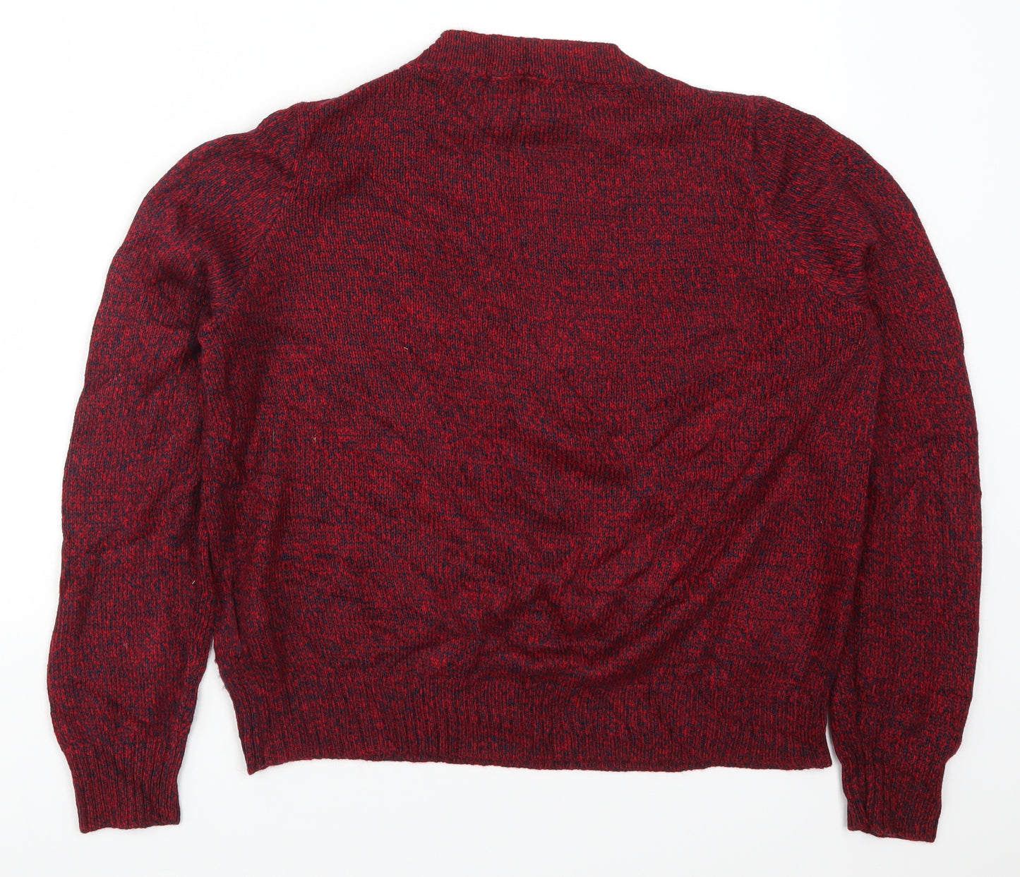H&M Womens Red   Pullover Jumper Size M