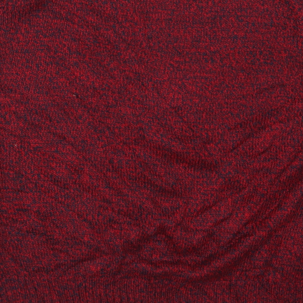 H&M Womens Red   Pullover Jumper Size M