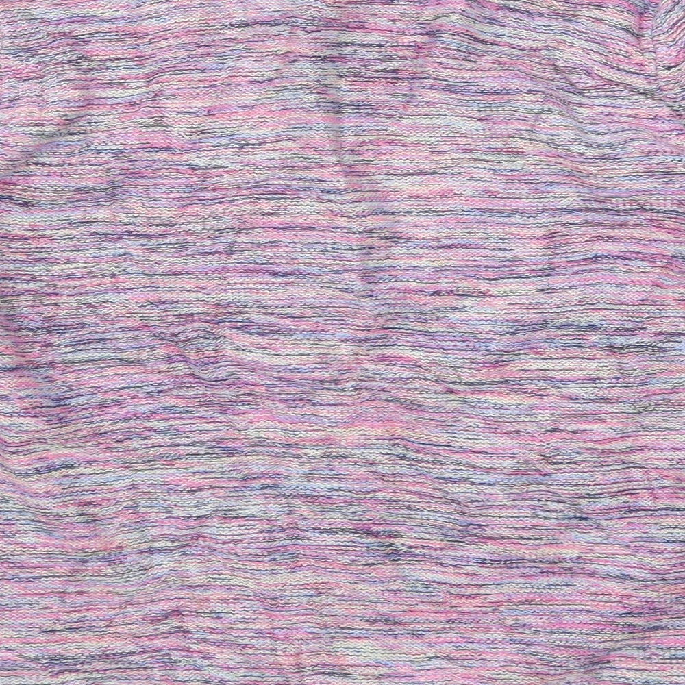 Per Una Womens Purple  Knit Full Zip Jumper Size 10  - Pink