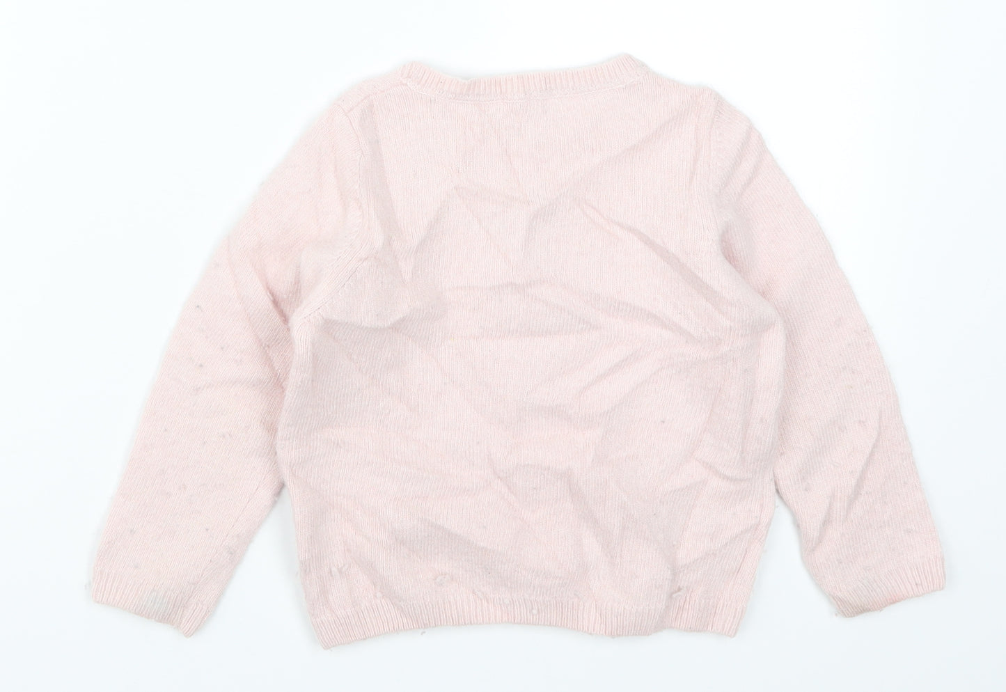 Confiture Girls Pink   Pullover Jumper Size 4-5 Years  - Ballerina