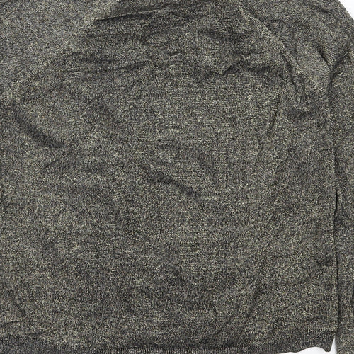 Preworn Womens Gold  Knit Cardigan Jumper Size S