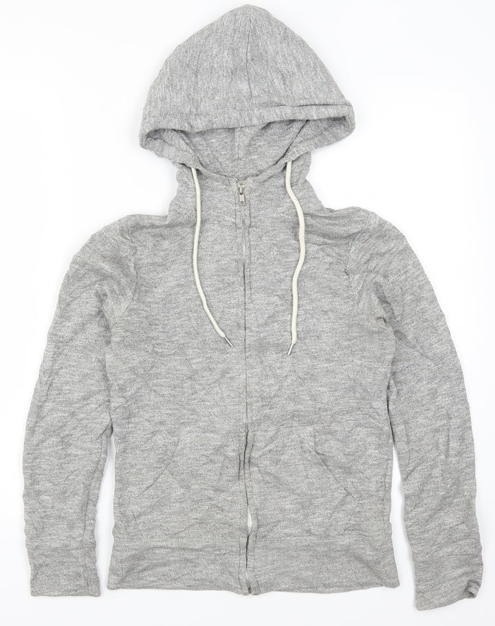 Atmosphere Womens Grey   Full Zip Hoodie Size 6