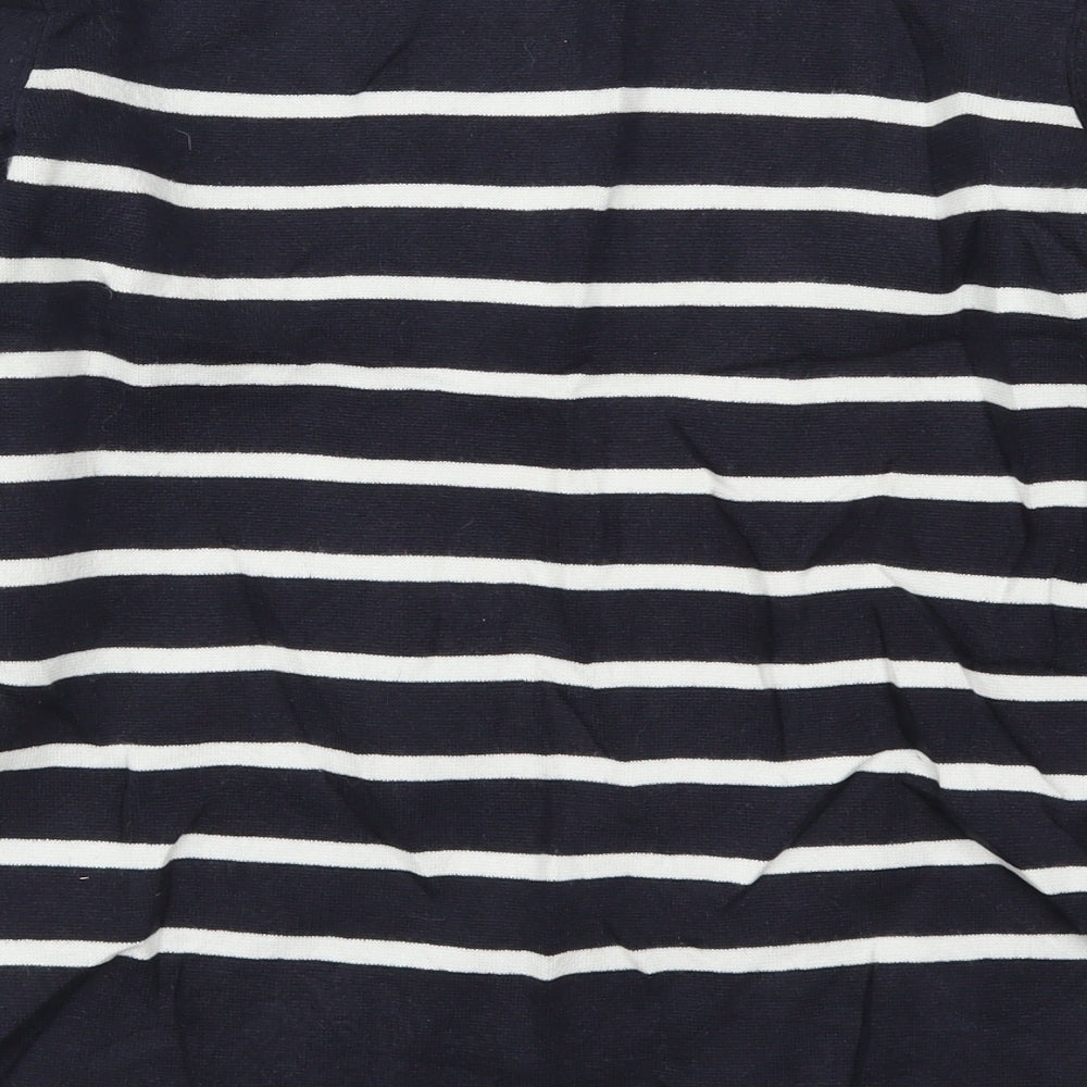 LK Bennett Womens Blue Striped  Pullover Jumper Size S