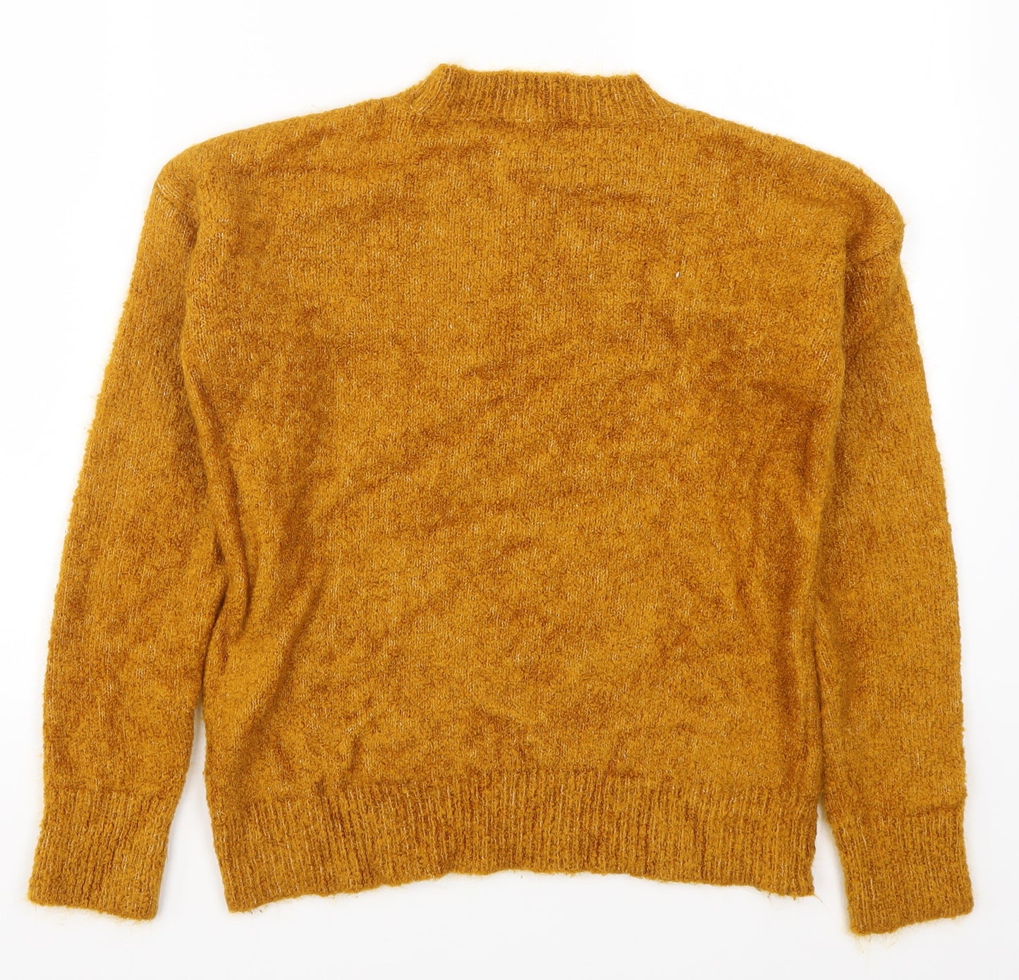 NEXT Womens Orange  Knit Pullover Jumper Size XS  - Abstract