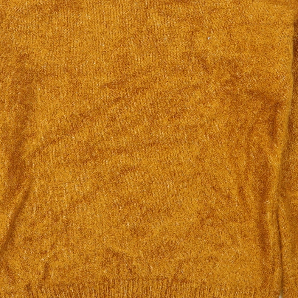 NEXT Womens Orange  Knit Pullover Jumper Size XS  - Abstract