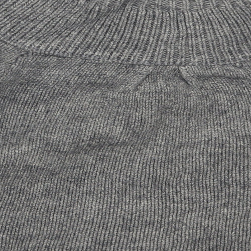 Debenhams Womens Grey  Knit Cardigan Jumper Size 10